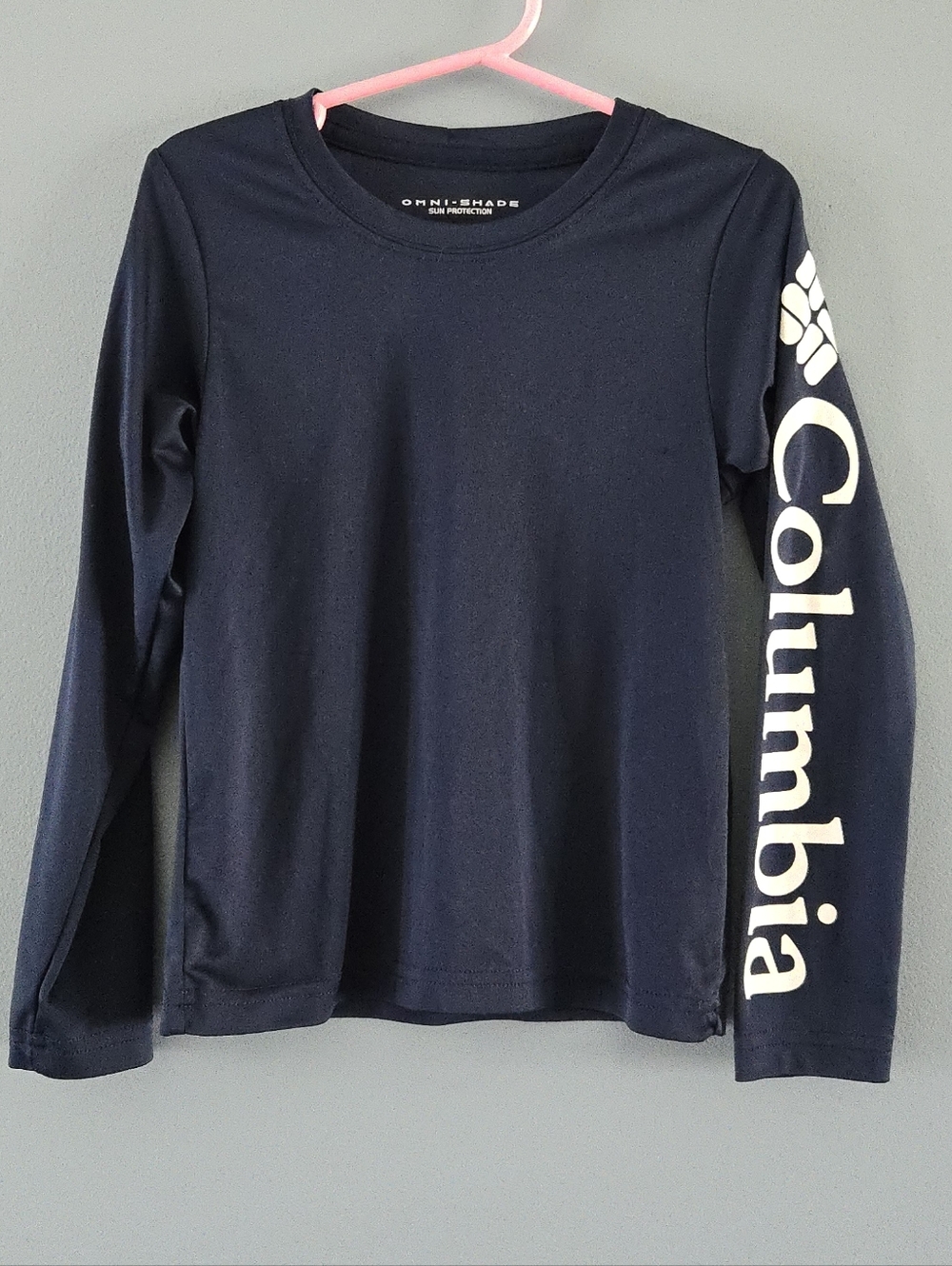 XXS 4-5 Columbia PFG Tidal Navy Blue Long Sleeve Shirt